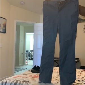 Women’s grey khakis -sz12-Old Navy